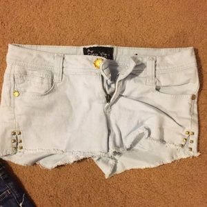 Light wash Jean shorts